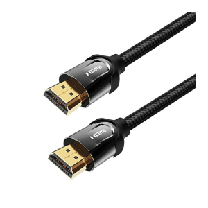 Vention Nylon Braided HDMI Cable 1M Black Metal Type