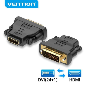 Vention HDMI Female to DVI (24+1) Male Adapter Black