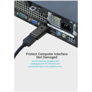 Vention DisplayPort Male to HDMI Female Adapter Black