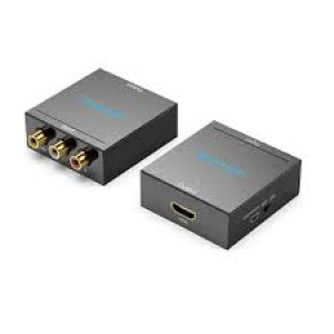 Vention HDMI to RCA Converter Black Metal Type