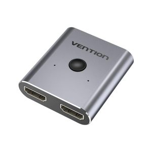 Vention 2-Port HDMI Bi-Direction Switcher Silver