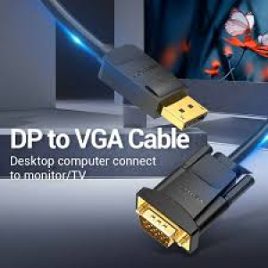 Vention DisplayPort  to VGA Cable 1.5M Black