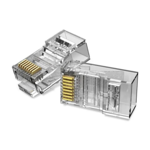 Vention Cat.6 UTP RJ45 Modular Plug Transparent 100 Pack