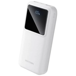 Vention 20,000mAh Power Bank-WHITE
