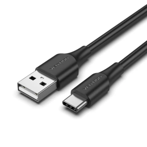 Vention USB 2.0 A Male to C Male 3A Cable 2MBlack