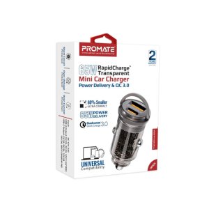 Promate TransDrive-65W Mini Car Charger