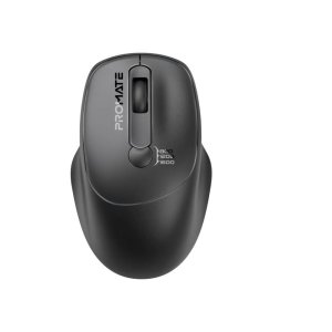 Promate UniGlide EZGrip Ergonomic Wireless Mouse