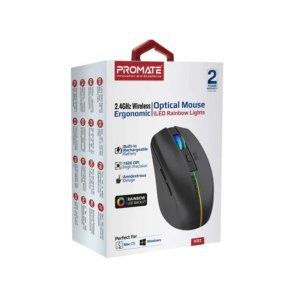 Promate KITT Sleek Wireless Rechargeable Mouse