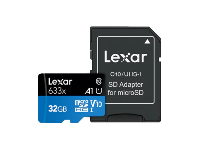 Lexar 32GB High-Performance 633x microSDHC™