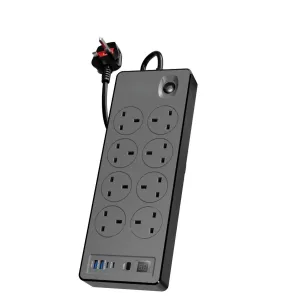 Premax  Power Strip 5MTR UK Plug