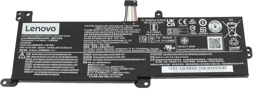 Lenovo ideapad 130-15AST 81H5001BUS 30wh battery