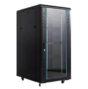 Generic 18U Networking Cabinet With Mesh 600 x 600 data cabinet