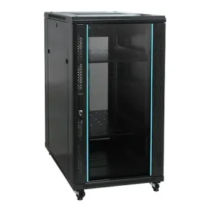 Generic 18U Networking Cabinet With Mesh 600 x 600 data cabinet