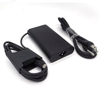 Dell Inspiron 14 Plus 7420 USB-C Charger – 90W 20V 4.5A + Power Cord