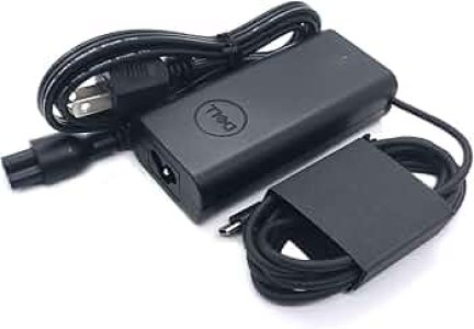 Dell XPS 13 2018 P82G/P82G001 USB-C AC Adapter Charger–65W 20V 3.25A