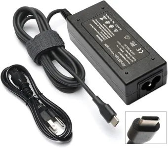 Charger for HP Chromebook x360 14a-ca0802no 45W USB-C
