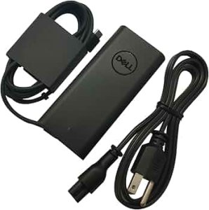 Charger for Dell P80F / P80F001 – 65W USB-C 20V 3.25A + Power Cord