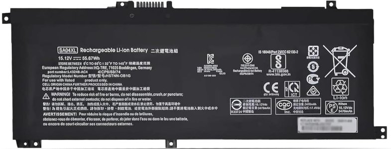 HP ENVY x360 15-dr1076nr 15-dr1230no 55.67Wh battery