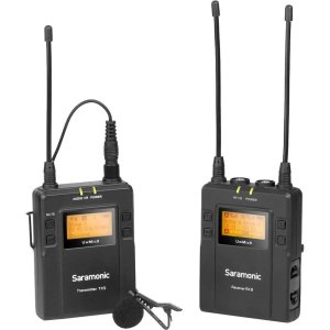 SARAMONIC UWMIC9 CAMERA-MOUNT WIRELESS OMNI LAVALIER MICROPHONE SYSTEM-SARUWMIC9