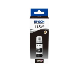 Epson 115 EcoTank Pigment Black Ink Bottle (C13T07C14A)