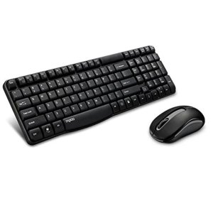 Rapoo Wireless Keyboard & Mouse X1800s Combo (Black)