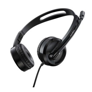 Rapoo Wired Stereo Headphone with Adjustable Headband & 3.5mm Audio Jack H120