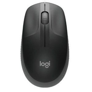Logitech Wireless Mouse Full Size M190 - Mid Grey (910-005906)