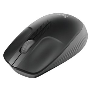 Logitech Wireless Mouse Full Size M190 - Mid Grey (910-005906)