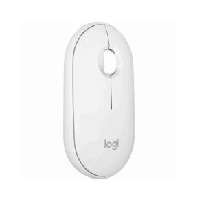 Logitech M350s Pebble Bluetooth Mouse - Tonal White - 910-007013