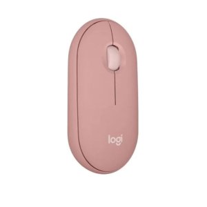 Logitech M350s Pebble Bluetooth Mouse - Tonal Rose - 910-007014