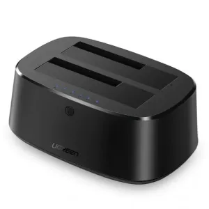 UGREEN USB 3.0 to SATA Dual-Bay Hard Drive Cloner EU CM198