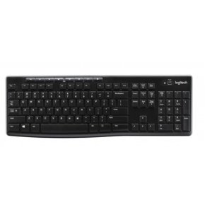 Logitech K270 Wireless Keyboard - Black - 920-003736