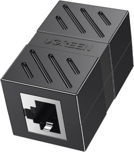 UGREEN RJ45 Network Keystone Jack Inline Coupler Female to Female NW114