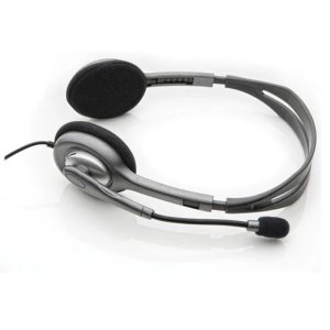 Logitech H111 Stereo Headset - Black (3.5mm Jack) - 981-000593