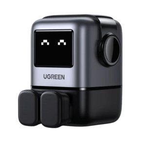 UGREEN Uno Robot 65W 3-Port GaN Fast Charger UK Grey CD361 UG-25686