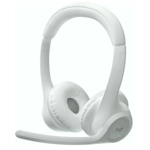 Logitech Zone 300 Bluetooth Headset with Noise Cancelling Mic - Off White - 981-001417