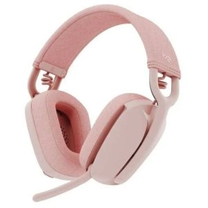 Logitech Zone Vibe 100 Bluetooth Over-the-Ear Headphones - Rose - 981-001224