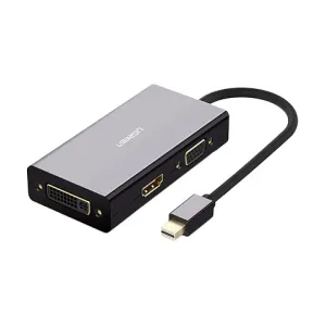 UGREEN Mini DisplayPort to HDMI/VGA/DVI Converter Black MD114