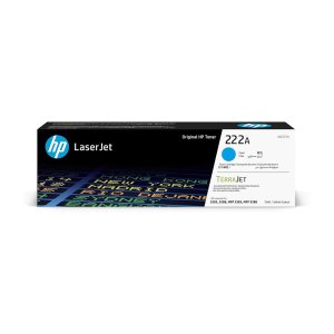 HP 222A Cyan Original LaserJet Toner Cartridge - W2221A