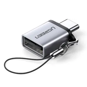 UGREEN USB-C Male to USB-A 3.0 Female Adapter with Lanyard  - US270