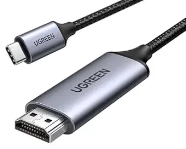 UGREEN USB-C to HDMI Male to Male Cable Aluminum Shell 1.5m (Gray Black) - MM142