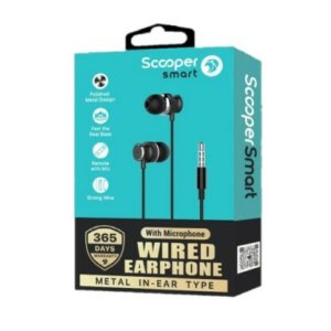 Scooper Smart SWE-09 Wired Earphone