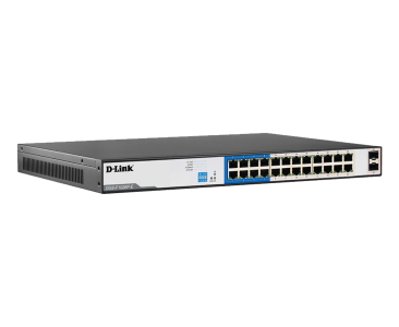 D Link DGS-F1026P-E 24GE PoE + 2 SFP Ports 250m PoE Switch