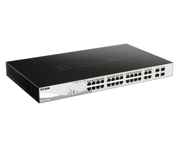 D-Link DGS-1210-28MP 28-Port Gigabit Smart Managed PoE Switch