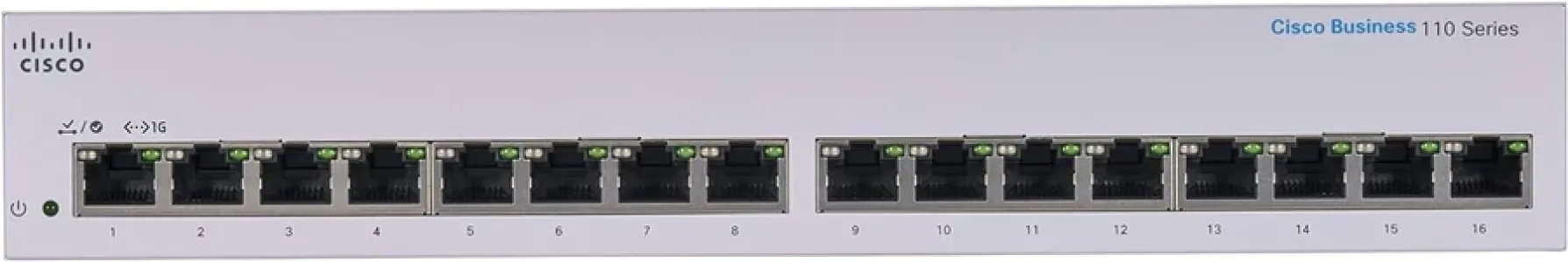 Cisco CBS110-16T-UK 16-Port Gigabit Unmanaged Switch