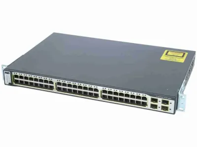 Cisco WS-C3750-48PS-S Catalyst 3750 48-Port PoE Switch