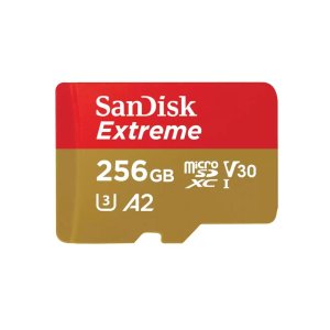 SanDisk Extreme microSD Card 256GB Up to 880MB/s Read 650MB/s SDSQXFN-256G-GN4NN