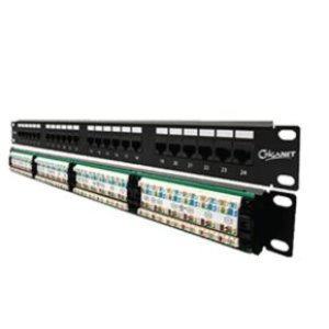 Giganet GN-C6-PP-24 Category 6 UTP 19” 24 Port Patch Panel-GN-C6A-UTP-PP-24