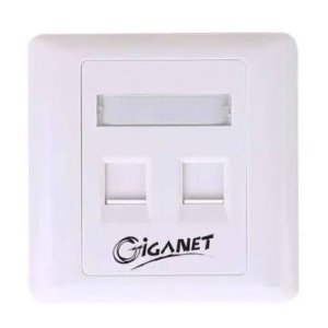 GIGANET DUAL FACEPLATE