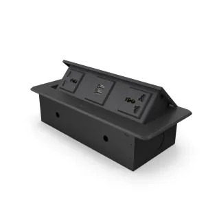 Nexa Multifunction Flip-up Socket (Black)